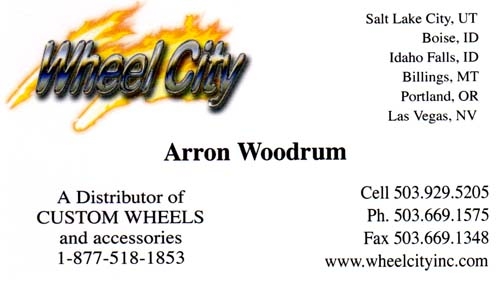 Wheel City - Arron